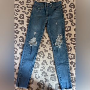 Levi’s 720 High Rise super skinny jeans